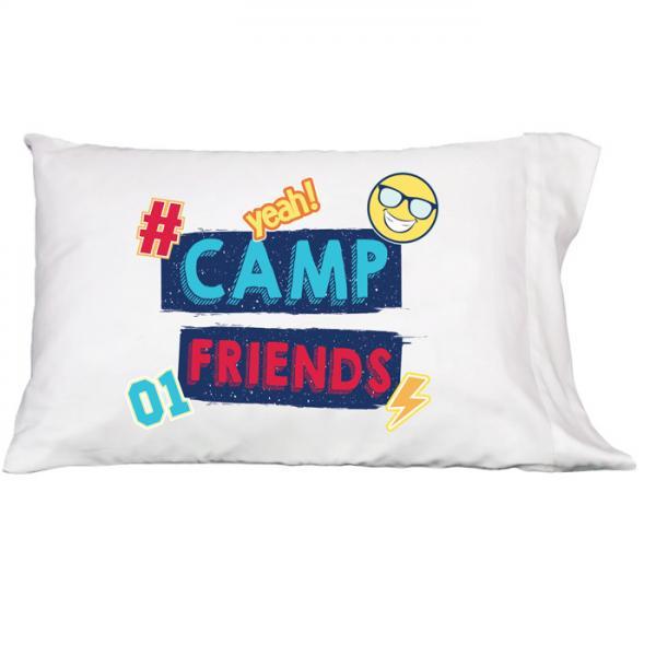 Camp Friends Pillow Case
