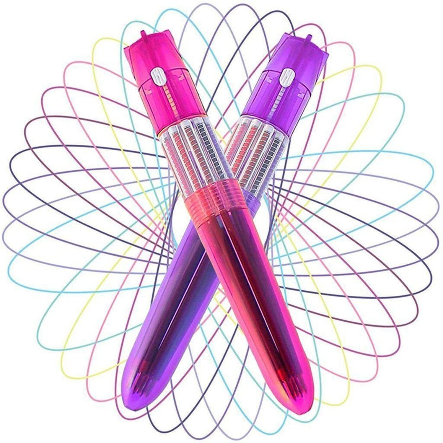 Neon Marabou Pen -- Cool Pens for Girls