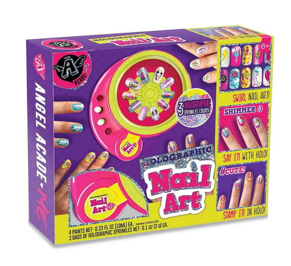 Holographic Nail Art Craft Kit