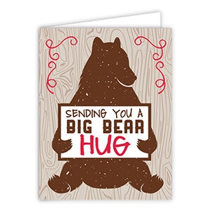 Sending You A Big Bear Hug-Card