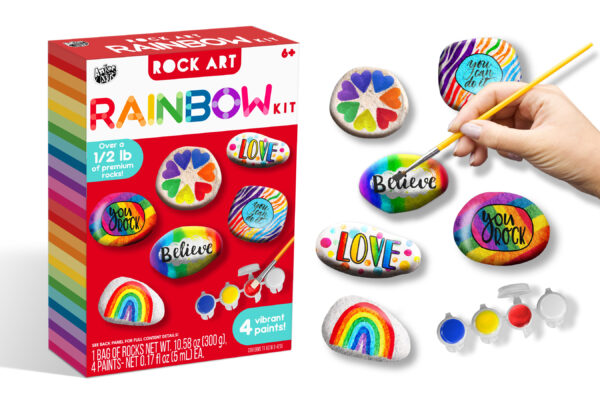 Rainbow Rock Art Kit