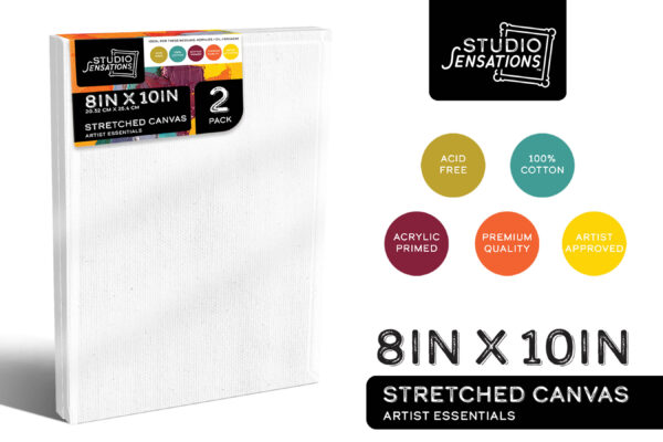 Stretched Canvas- 2 Pack