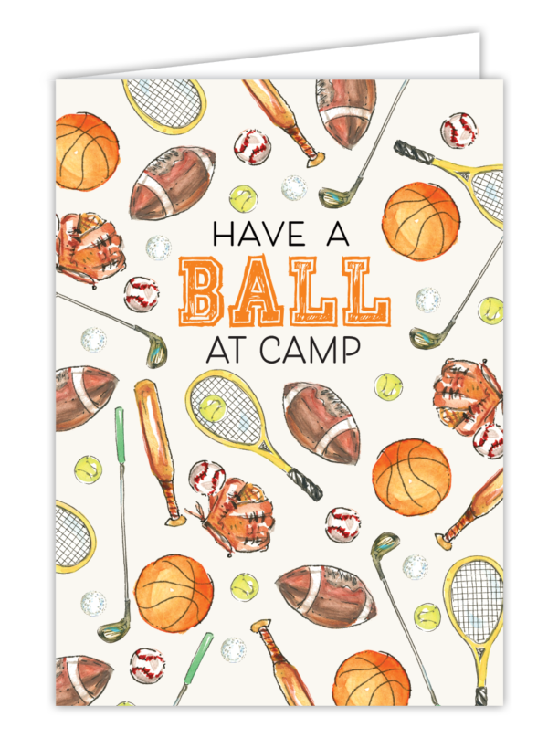Have A Ball At Camp Card