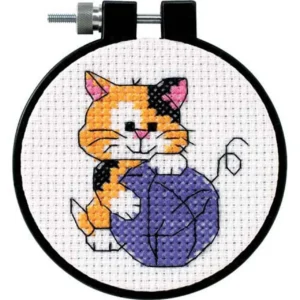 Cute Kitty Cross Stitch Kit